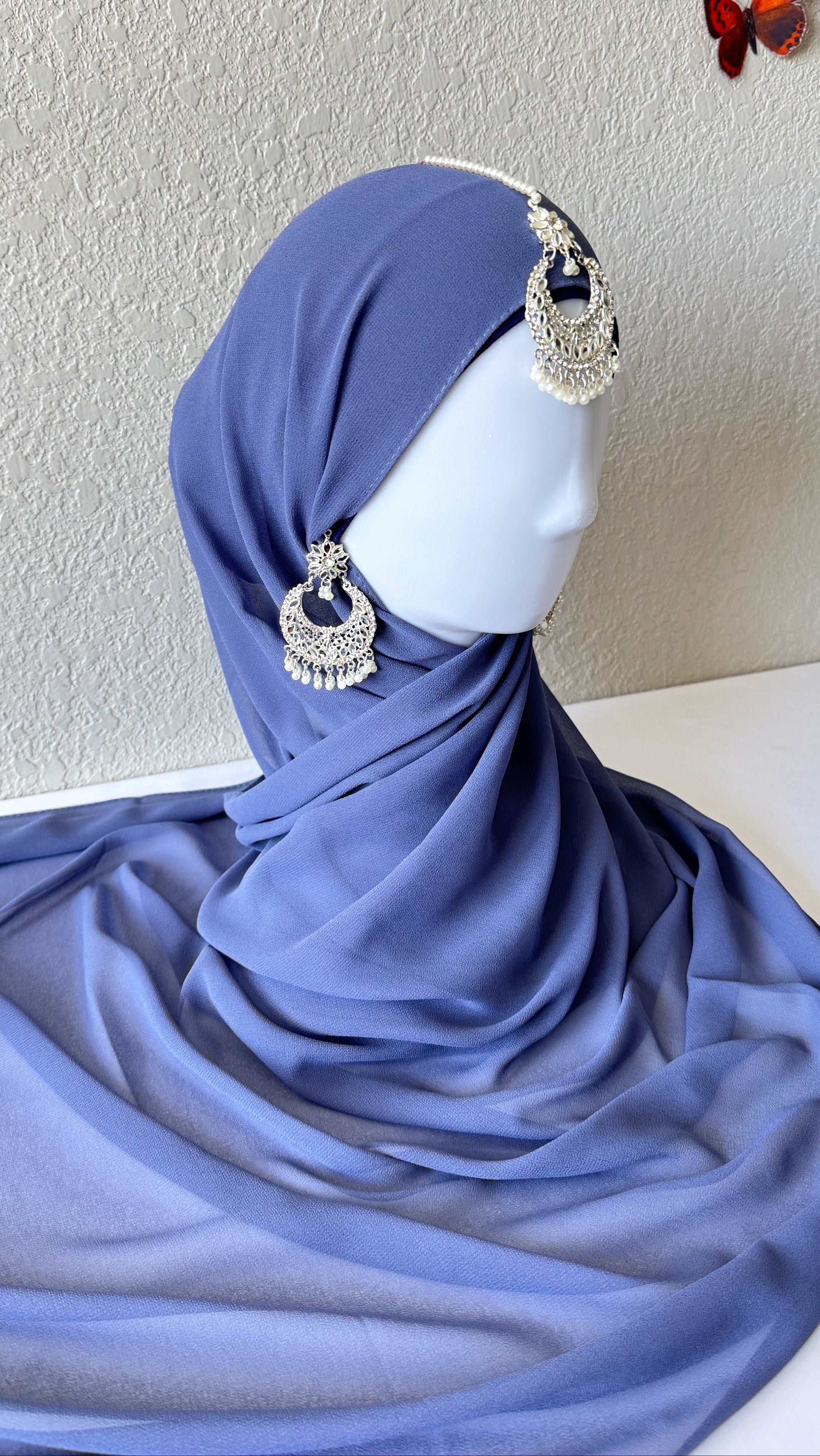 ♡ Premium Georgette Chiffon Hijab ♡