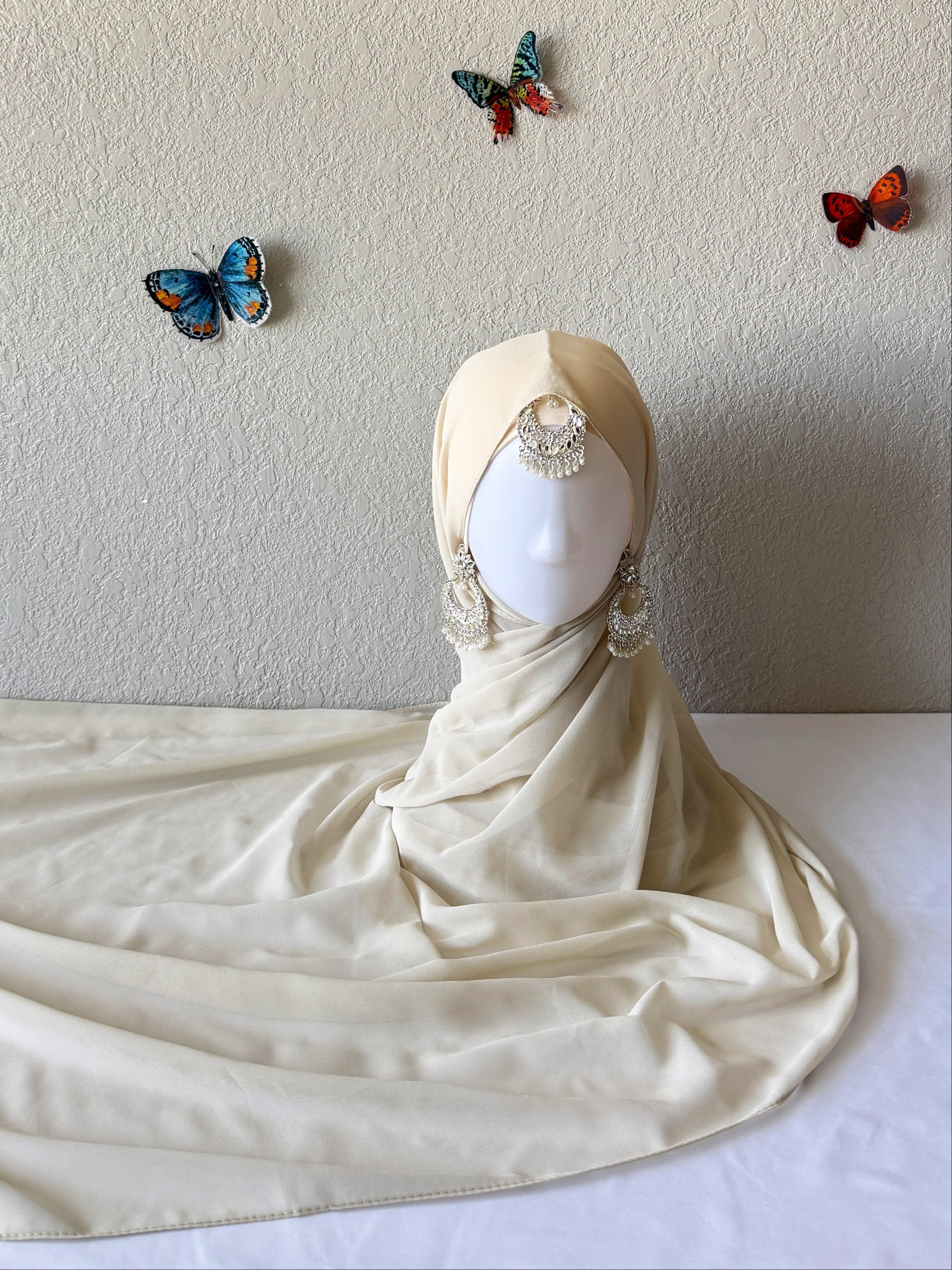 ♡ Premium Georgette Chiffon Hijab ♡