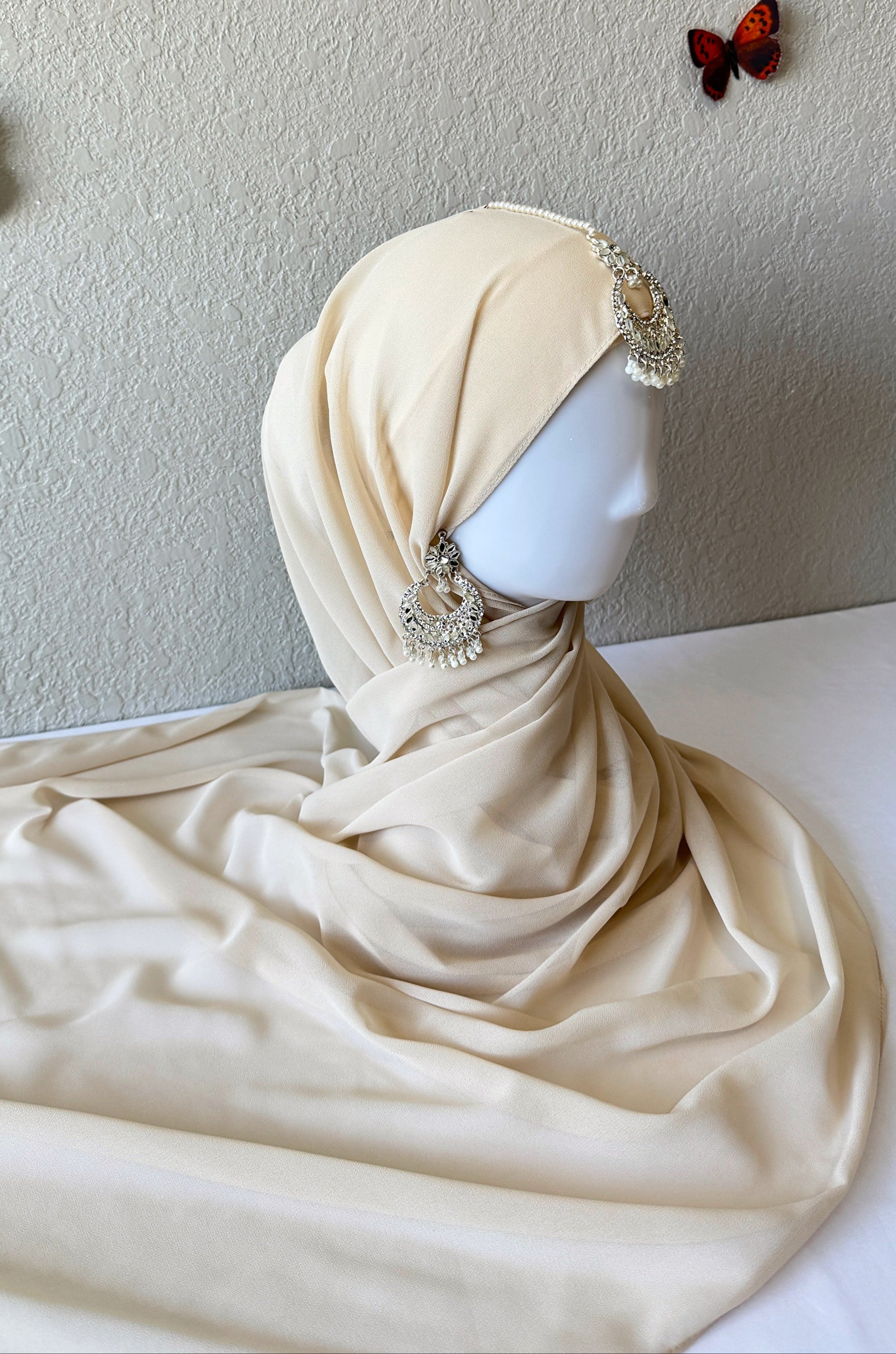 ♡ Premium Georgette Chiffon Hijab ♡