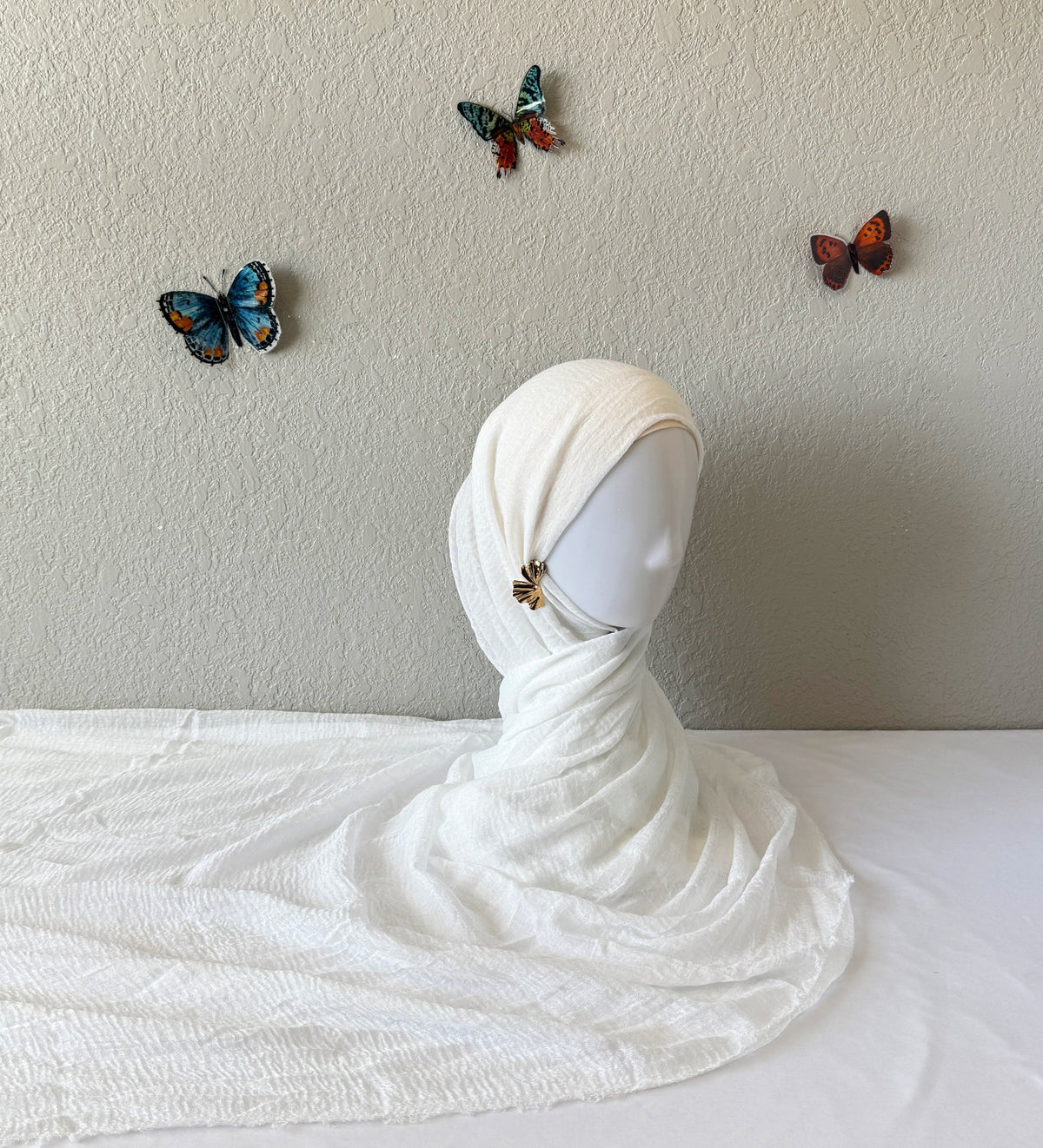 ♡Premium Crinkle Cotton Hijab♡