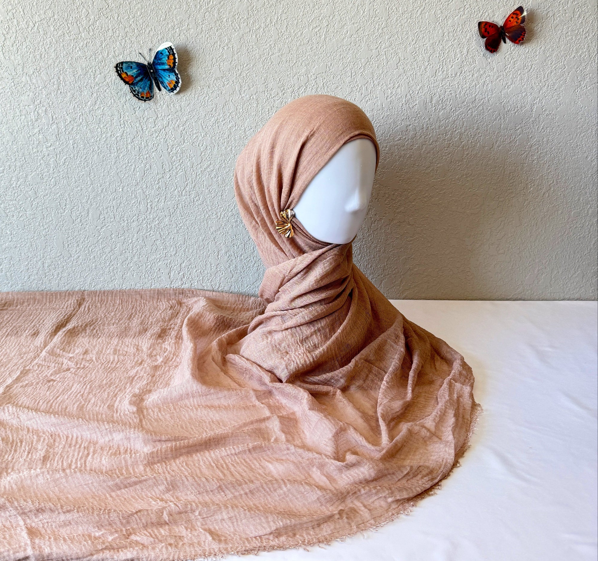 ♡Premium Crinkle Cotton Hijab♡