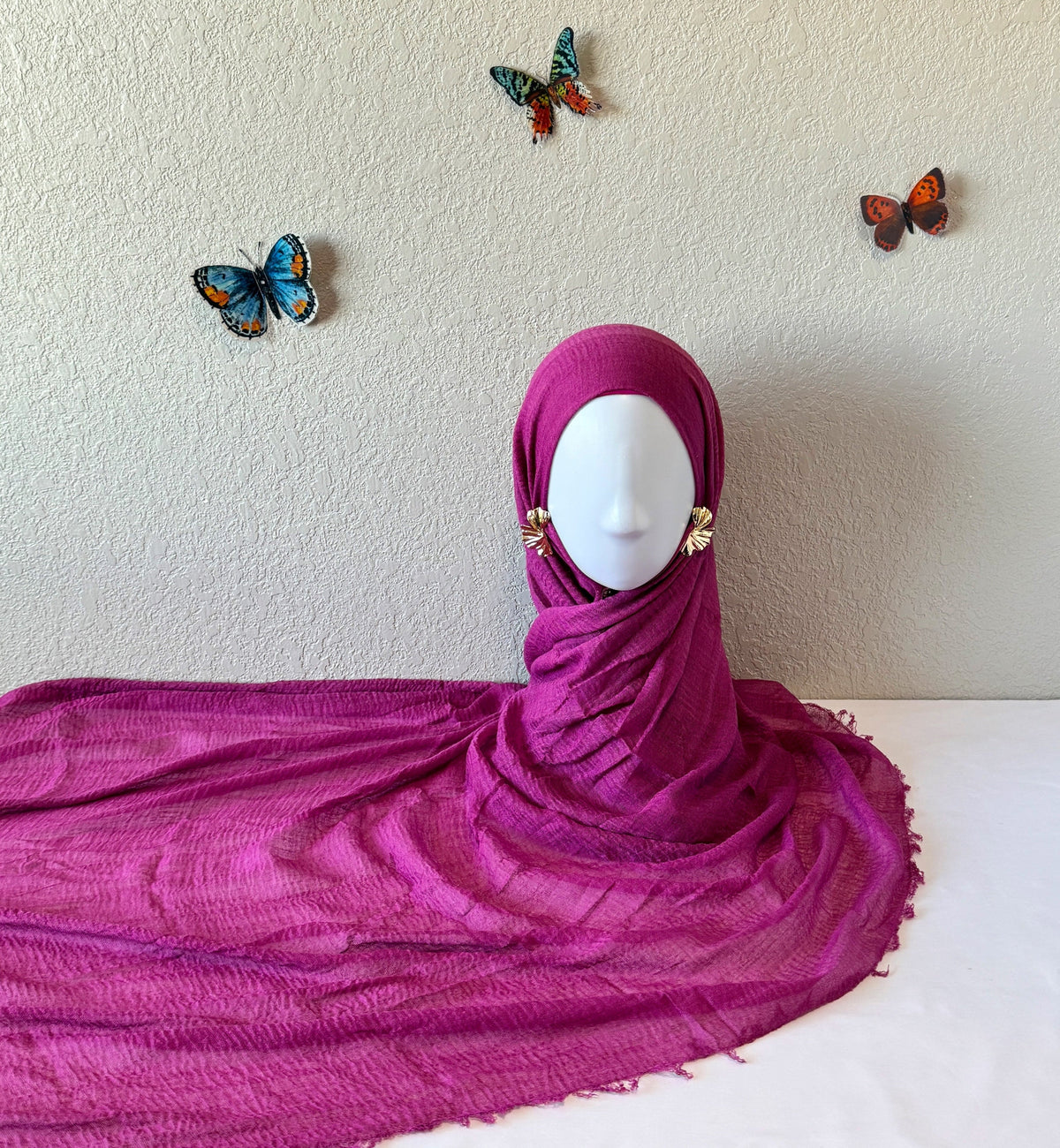 ♡Premium Crinkle Cotton Hijab♡