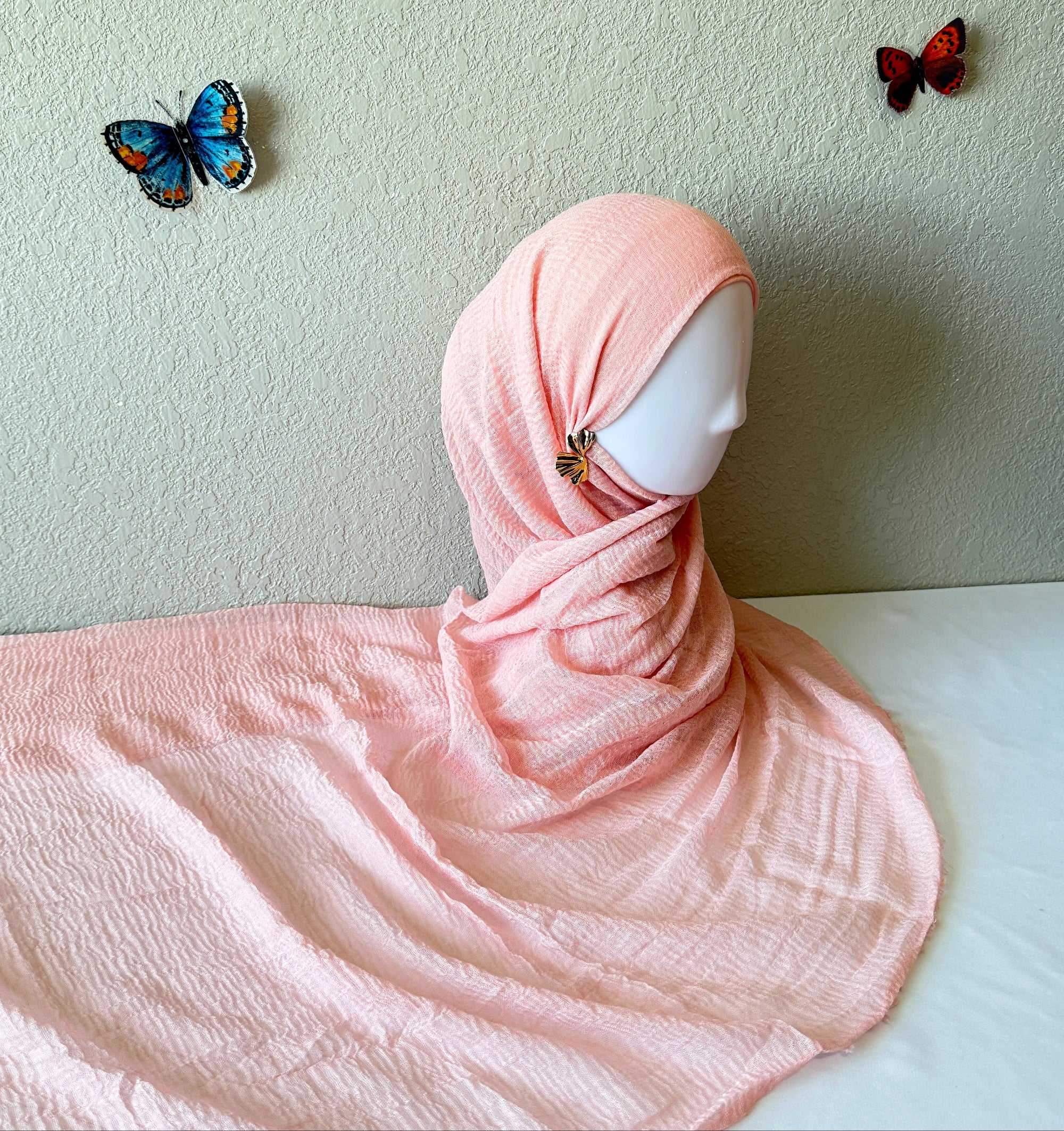 ♡Premium Crinkle Cotton Hijab♡
