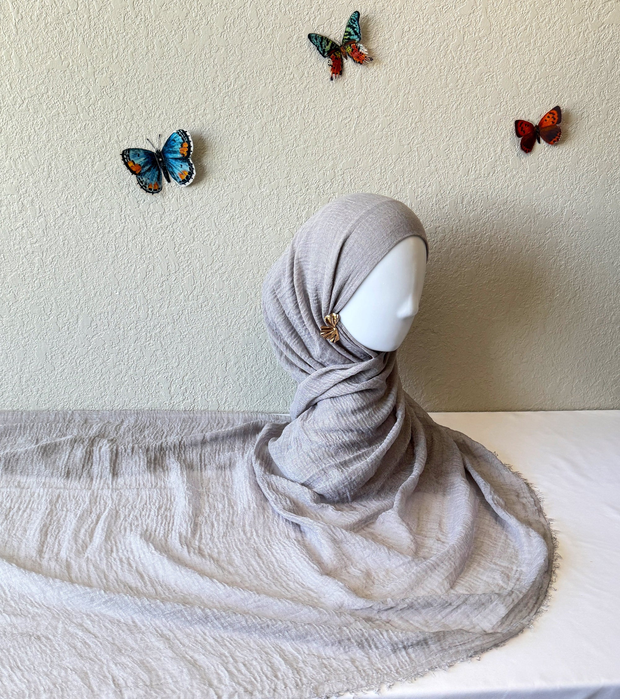 ♡Premium Crinkle Cotton Hijab♡