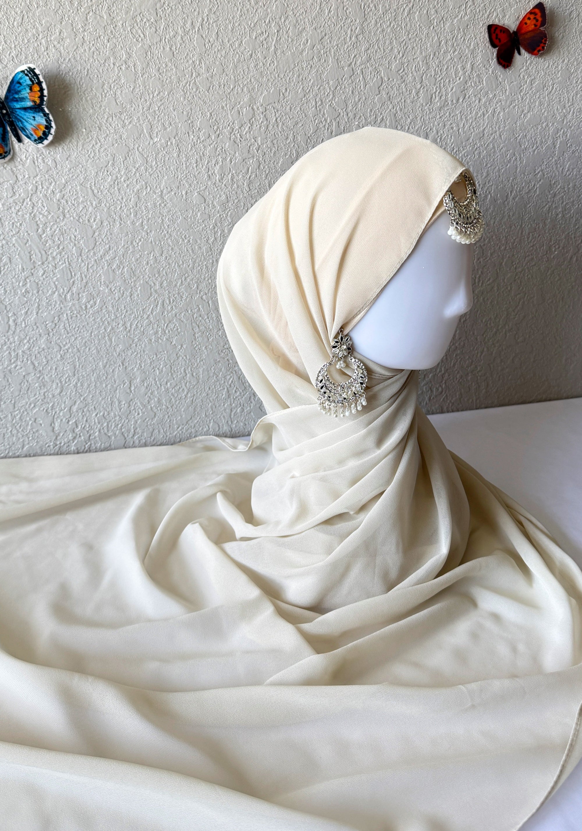 ♡ Premium Georgette Chiffon Hijab ♡