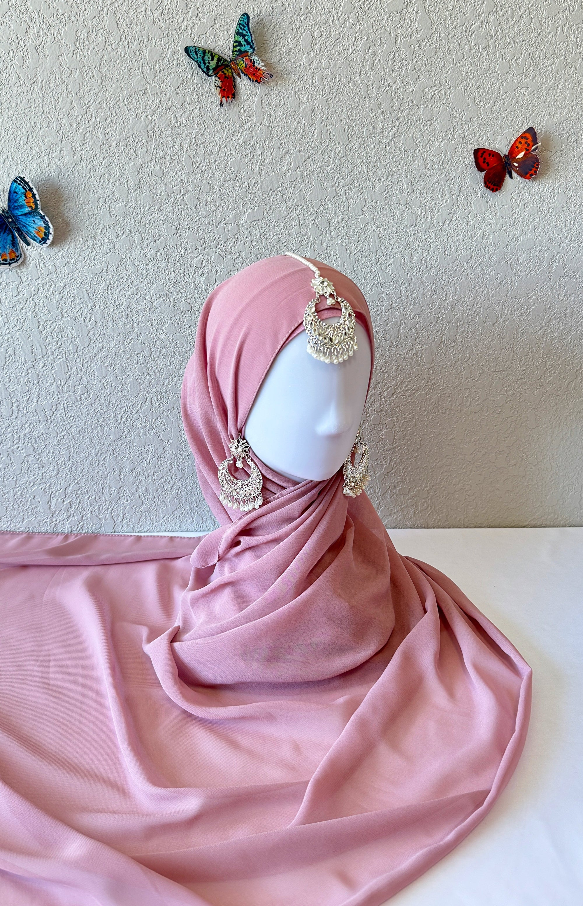 ♡ Premium Georgette Chiffon Hijab ♡