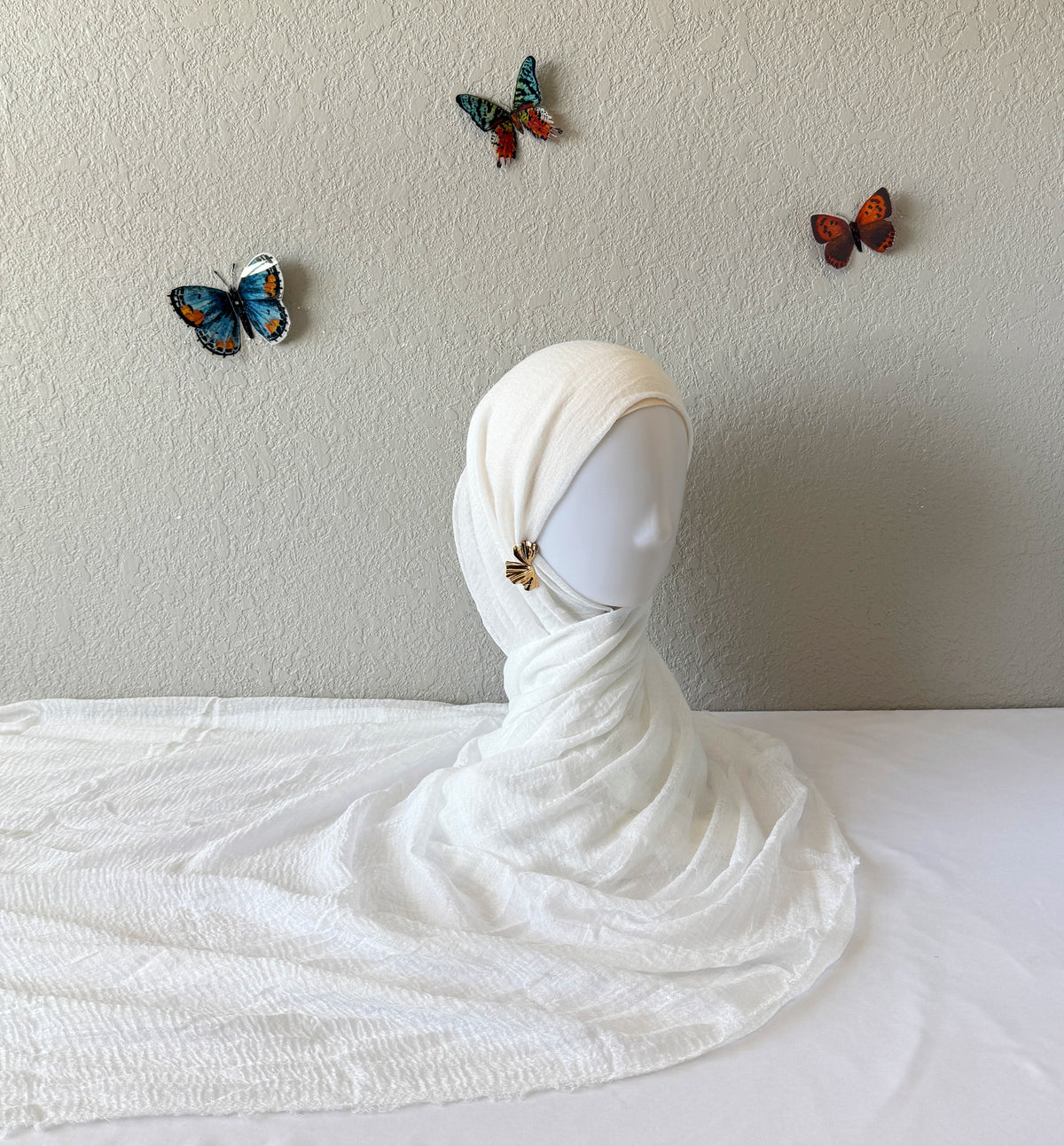 ♡Premium Crinkle Cotton Hijab♡