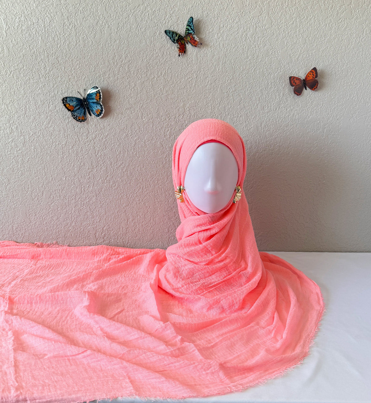 ♡Premium Crinkle Cotton Hijab♡