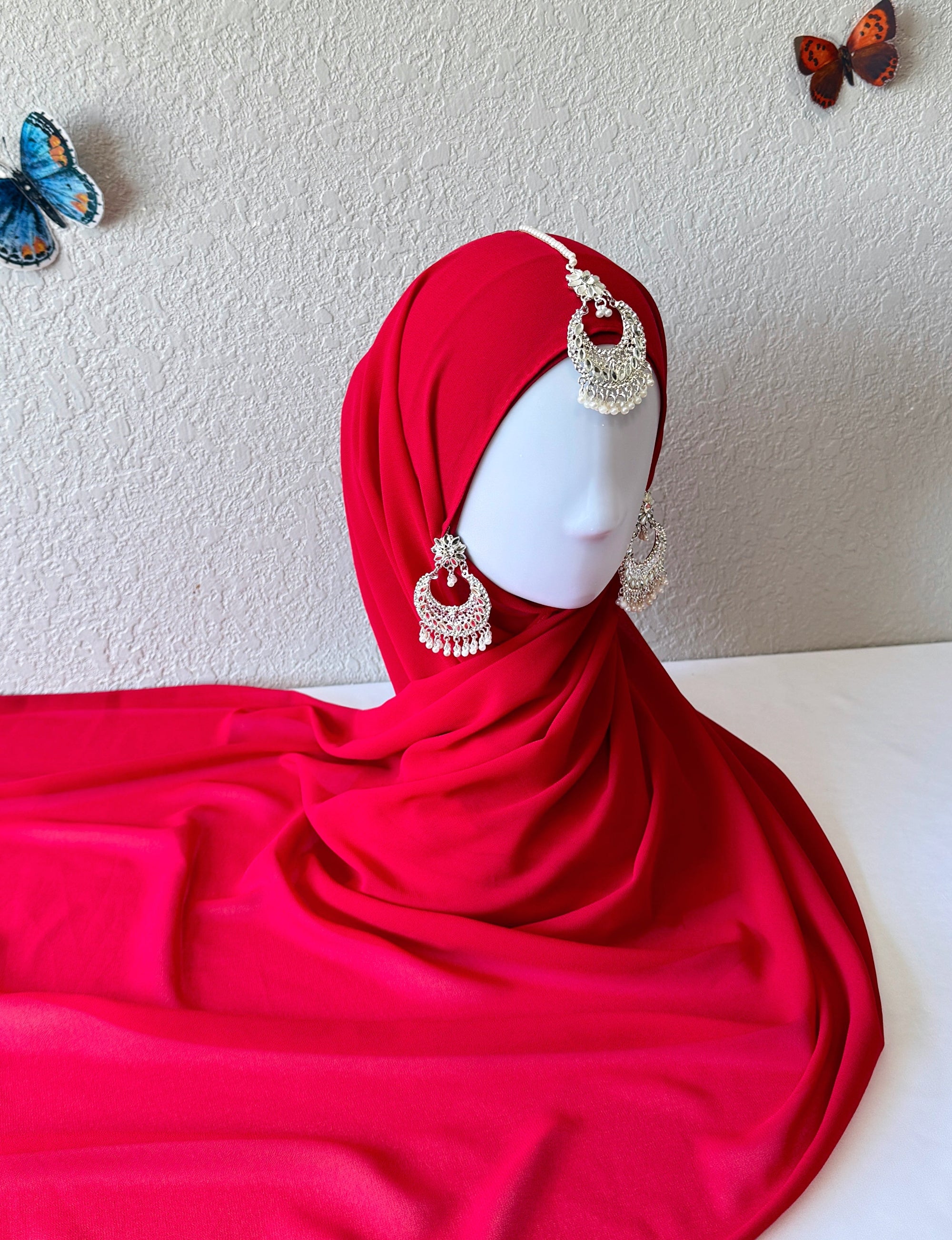 ♡ Premium Georgette Chiffon Hijab ♡