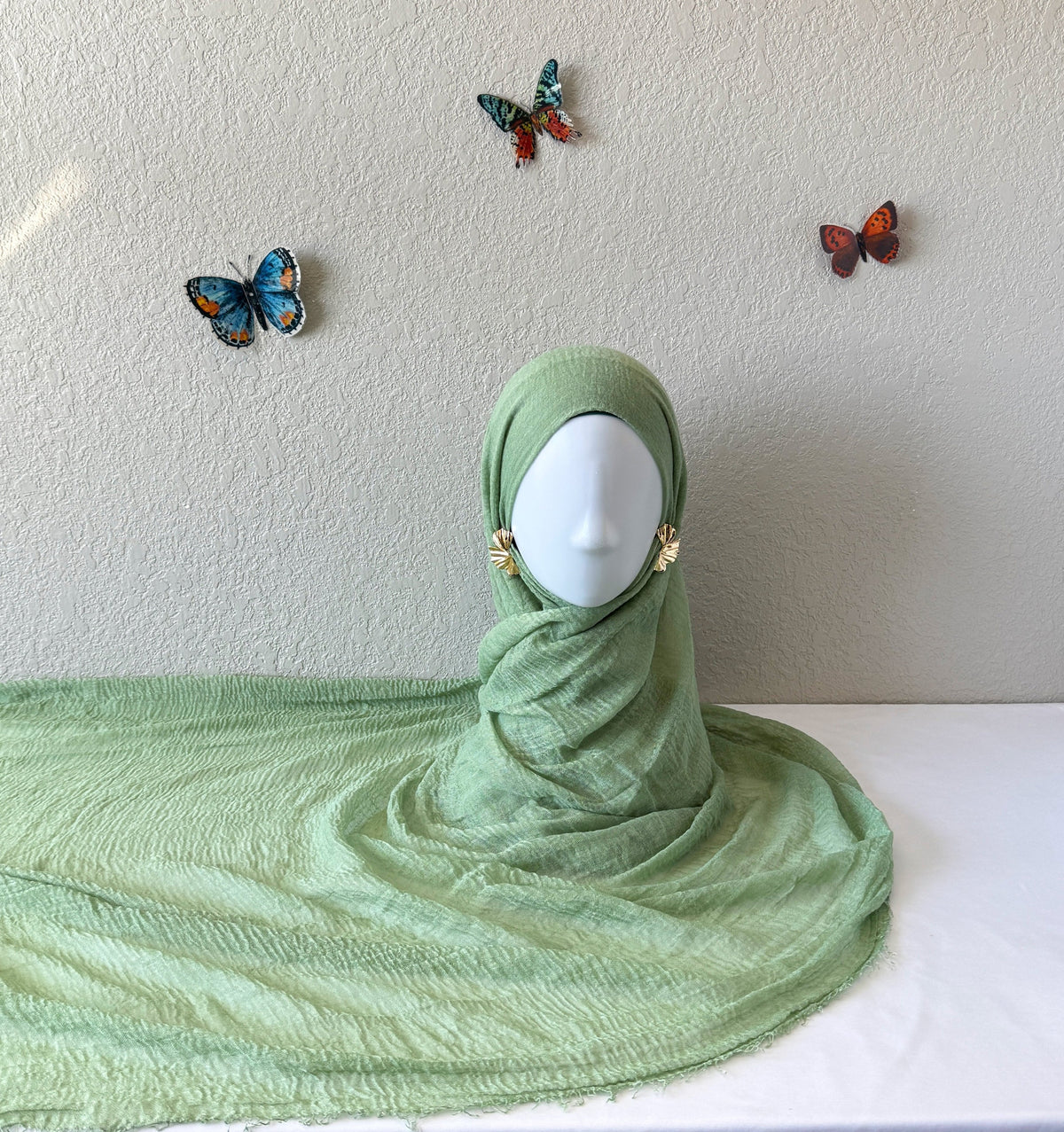 ♡Premium Crinkle Cotton Hijab♡