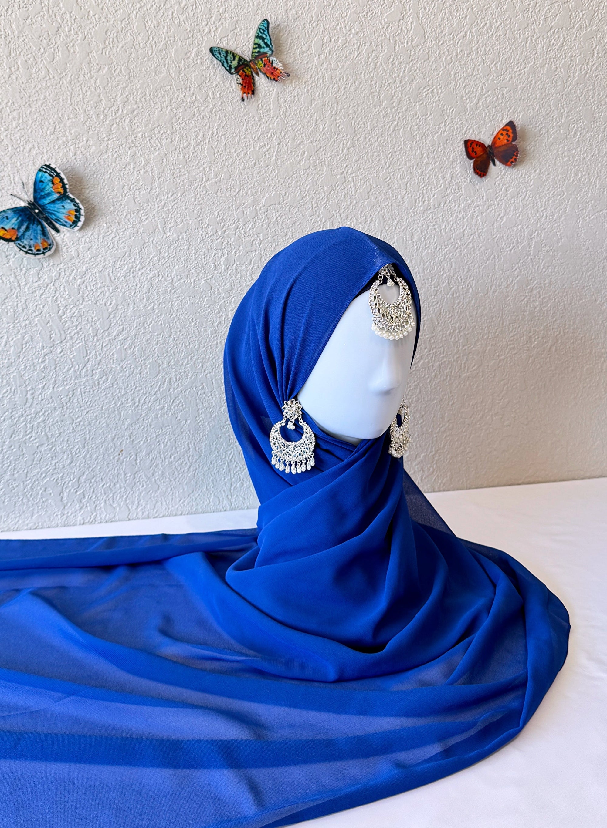 ♡ Premium Georgette Chiffon Hijab ♡