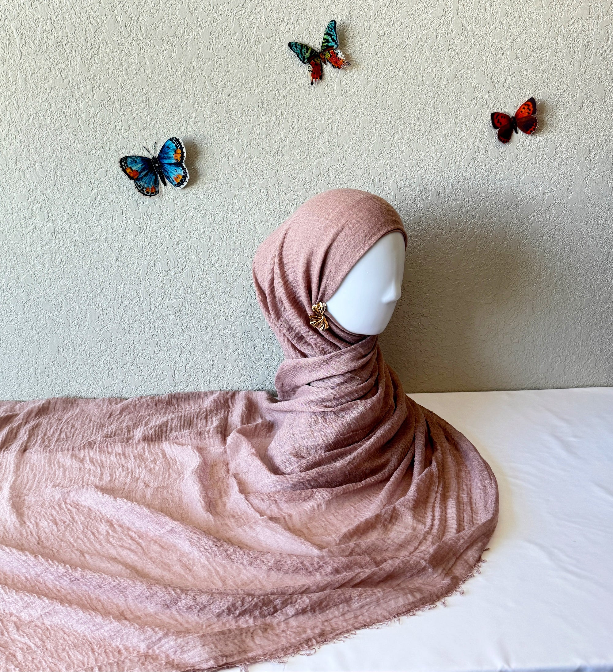 ♡Premium Crinkle Cotton Hijab♡