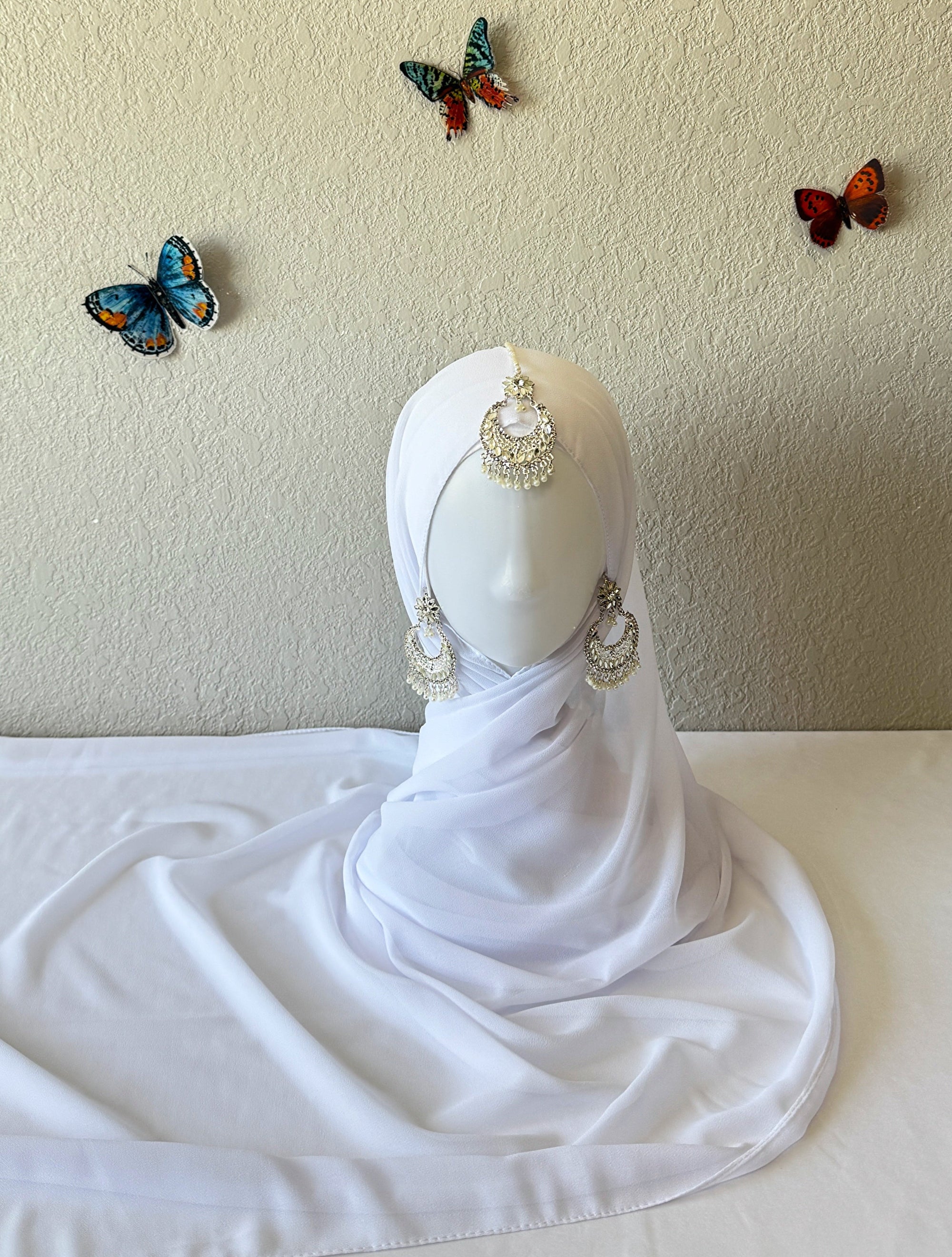 ♡ Premium Georgette Chiffon Hijab ♡