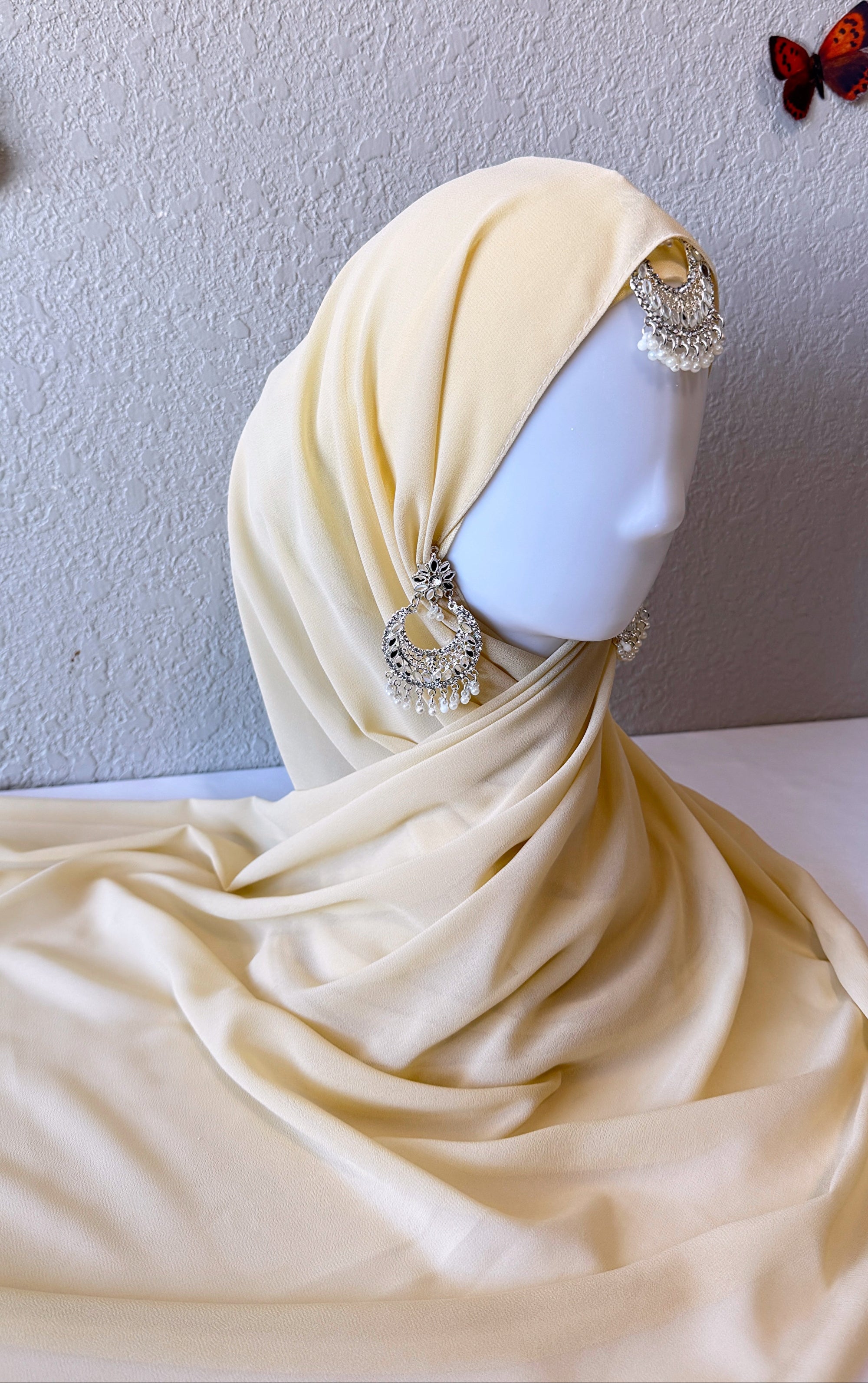 ♡ Premium Georgette Chiffon Hijab ♡