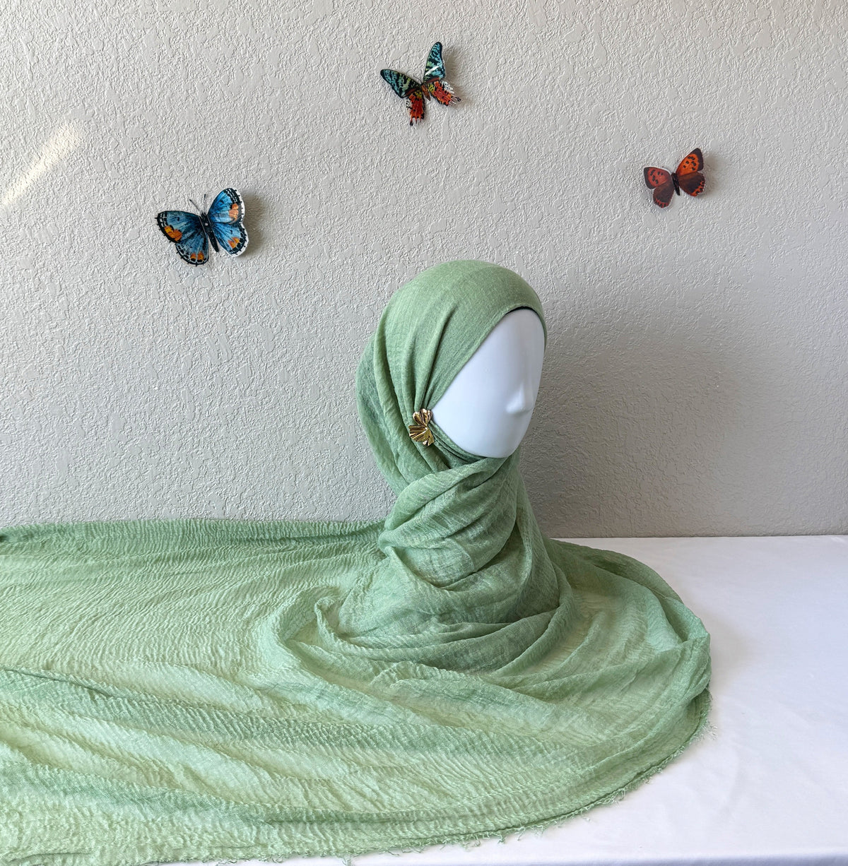♡Premium Crinkle Cotton Hijab♡