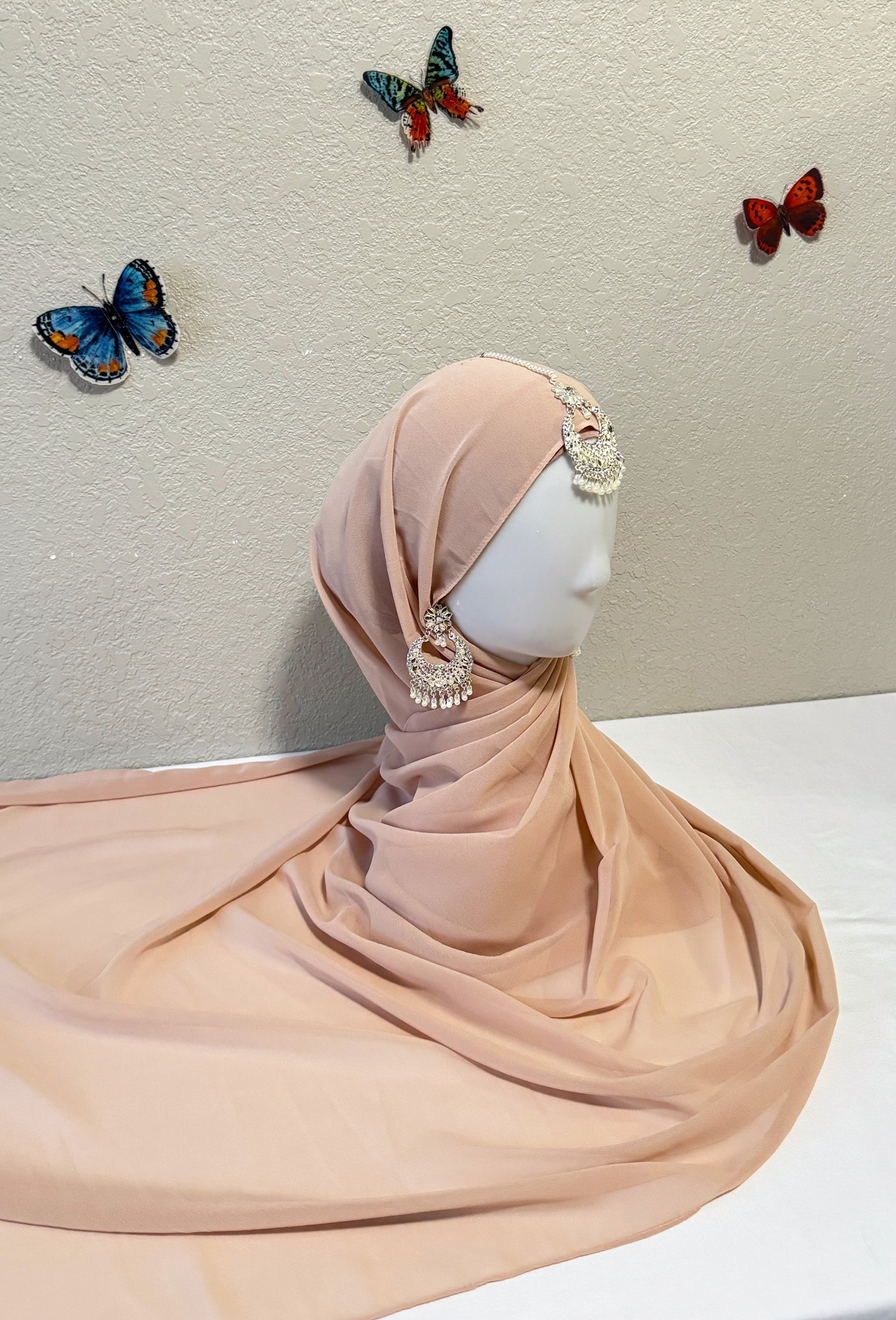 ♡ Premium Georgette Chiffon Hijab ♡