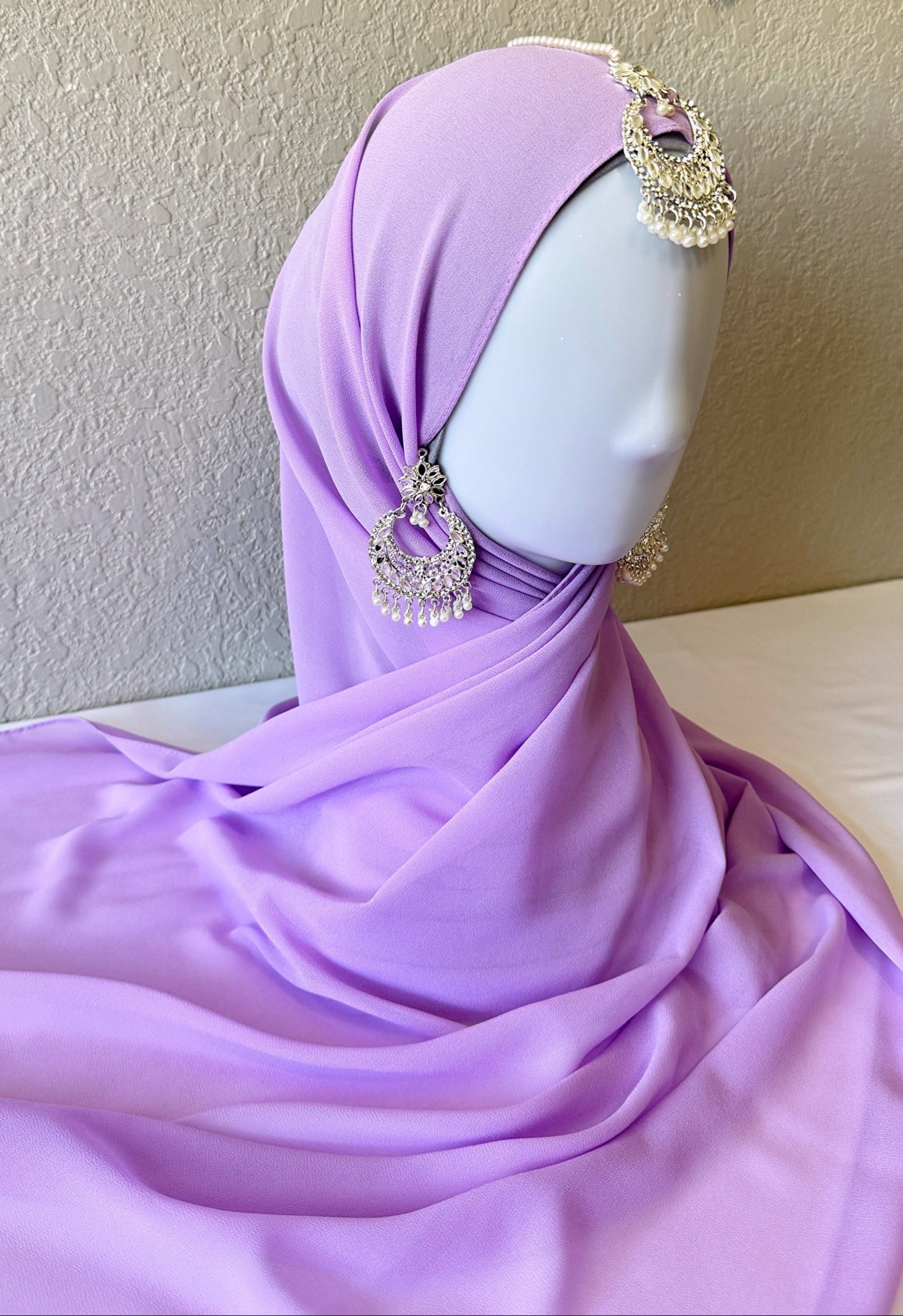 ♡ Premium Georgette Chiffon Hijab ♡