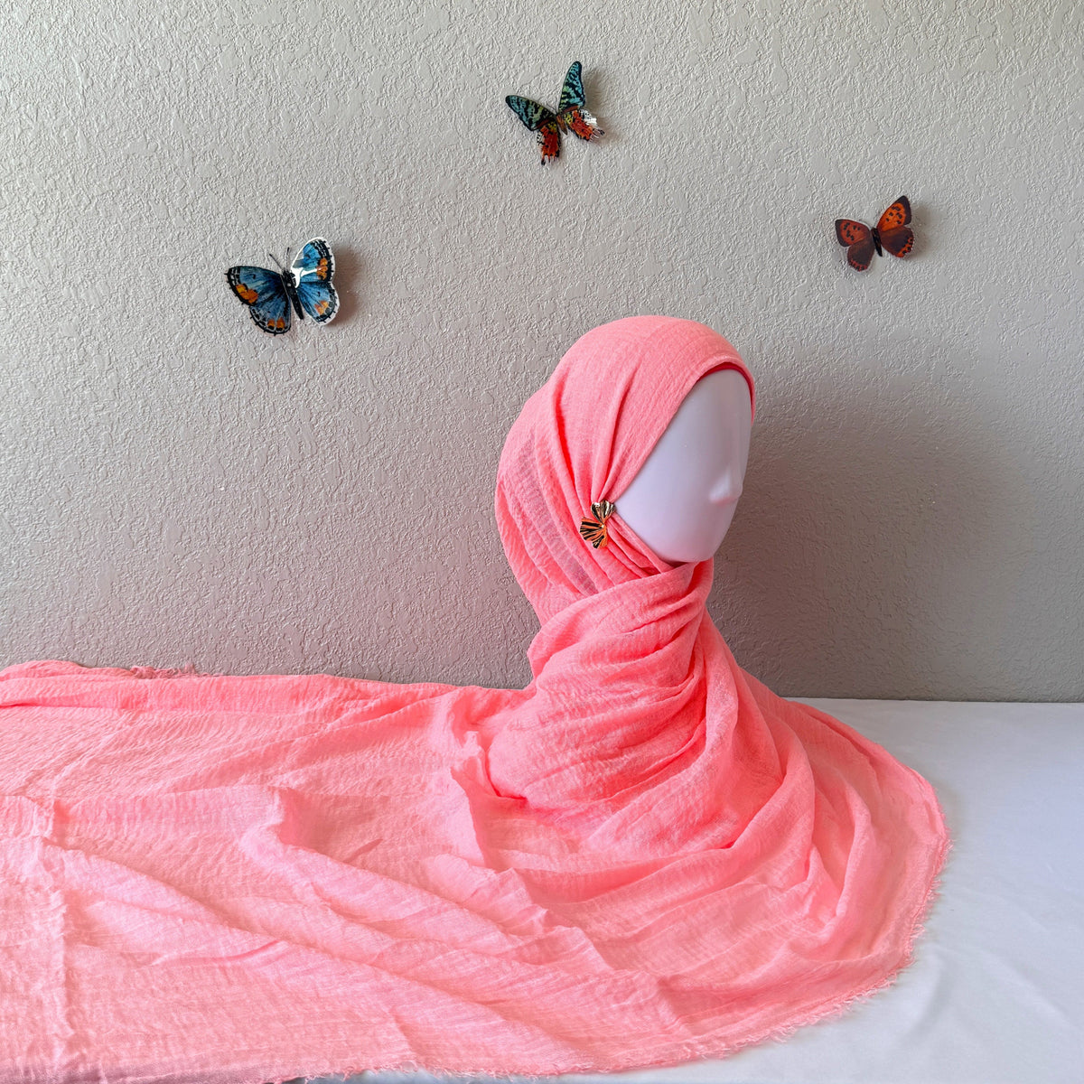 ♡Premium Crinkle Cotton Hijab♡