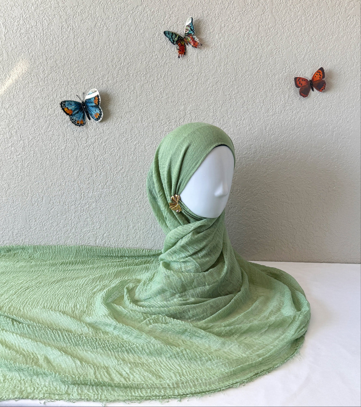 ♡Premium Crinkle Cotton Hijab♡