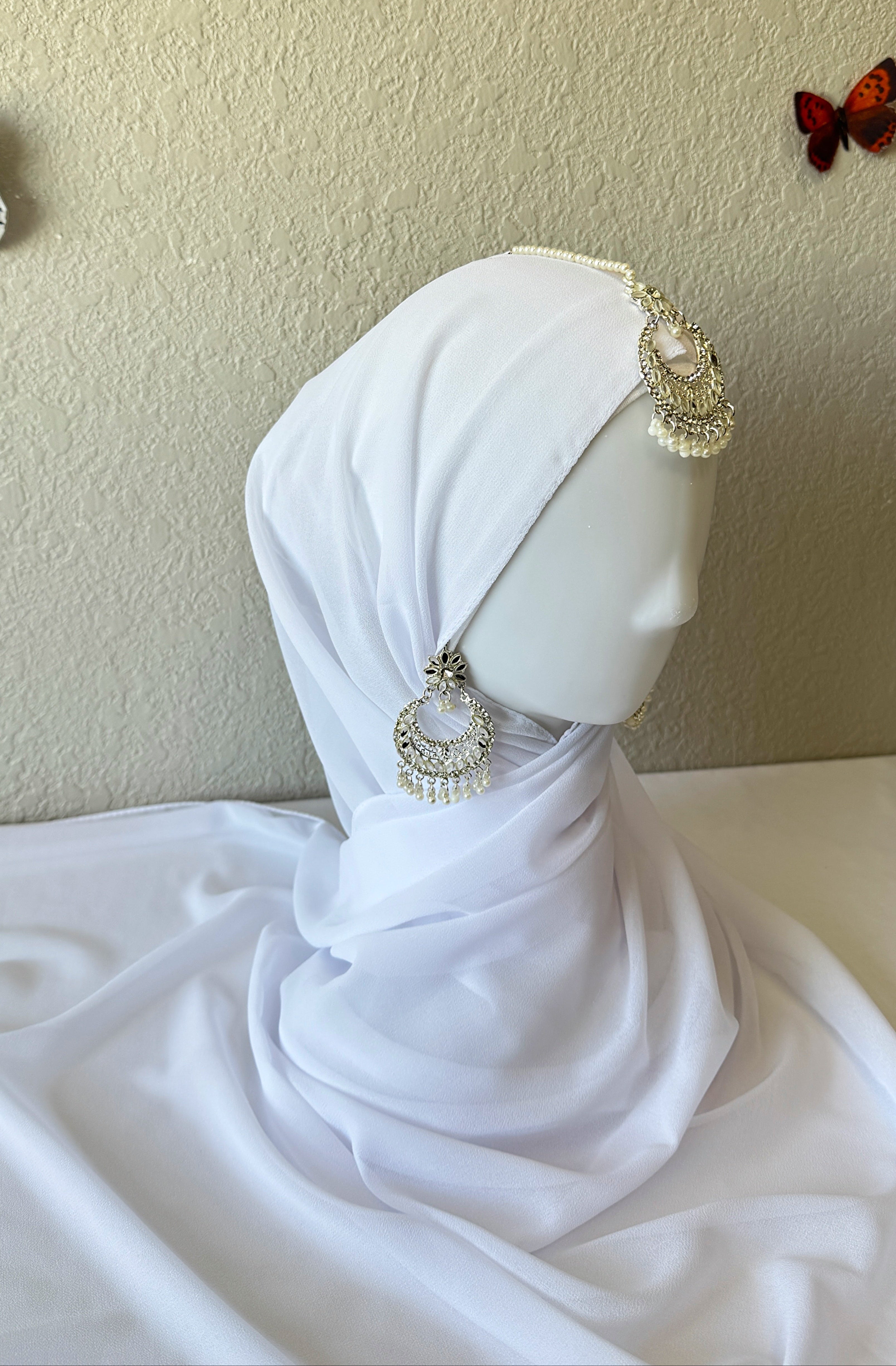 ♡ Premium Georgette Chiffon Hijab ♡