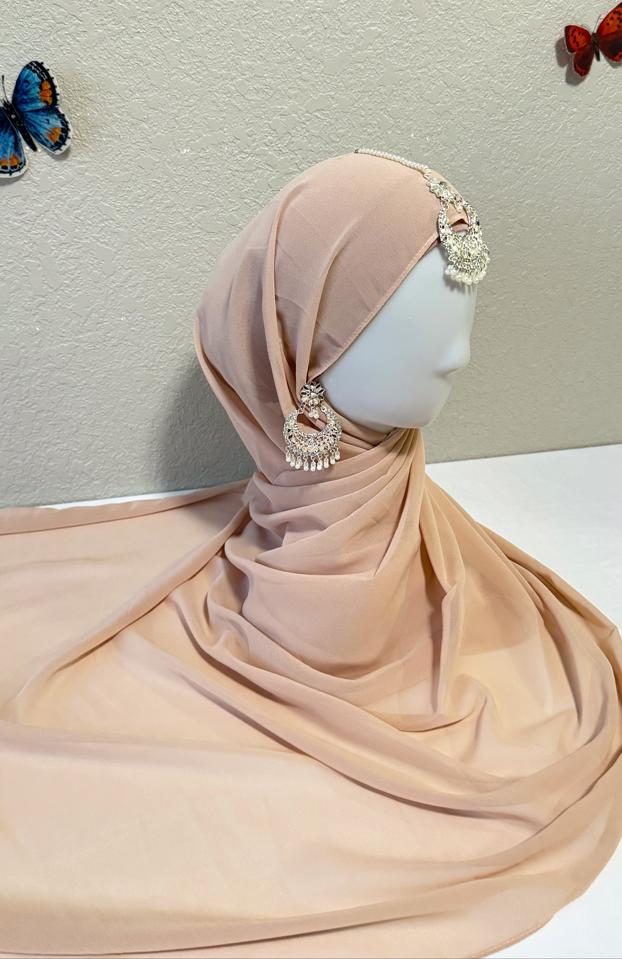 ♡ Premium Georgette Chiffon Hijab ♡