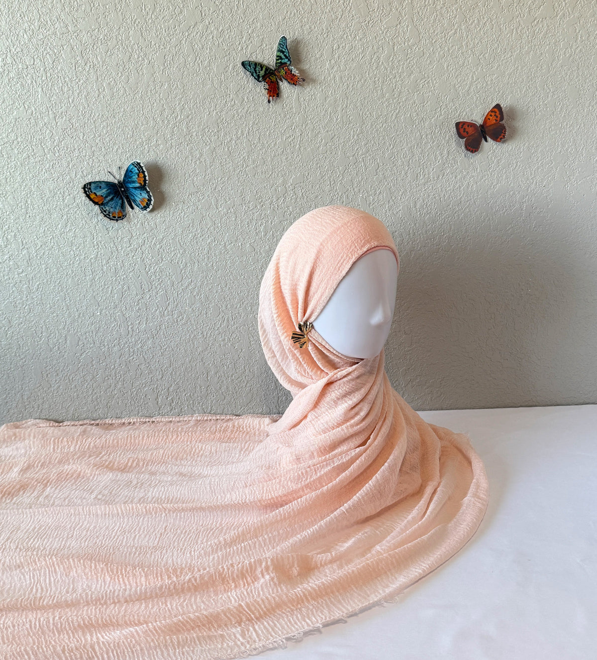 ♡Premium Crinkle Cotton Hijab♡