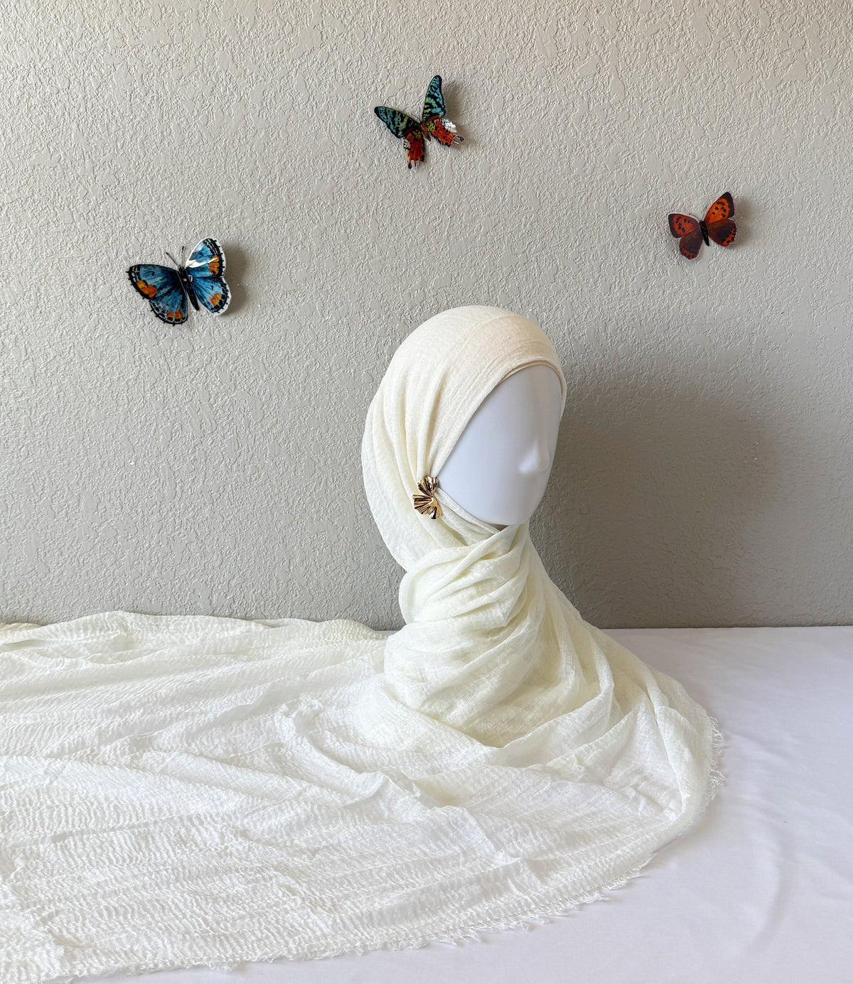 ♡Premium Crinkle Cotton Hijab♡