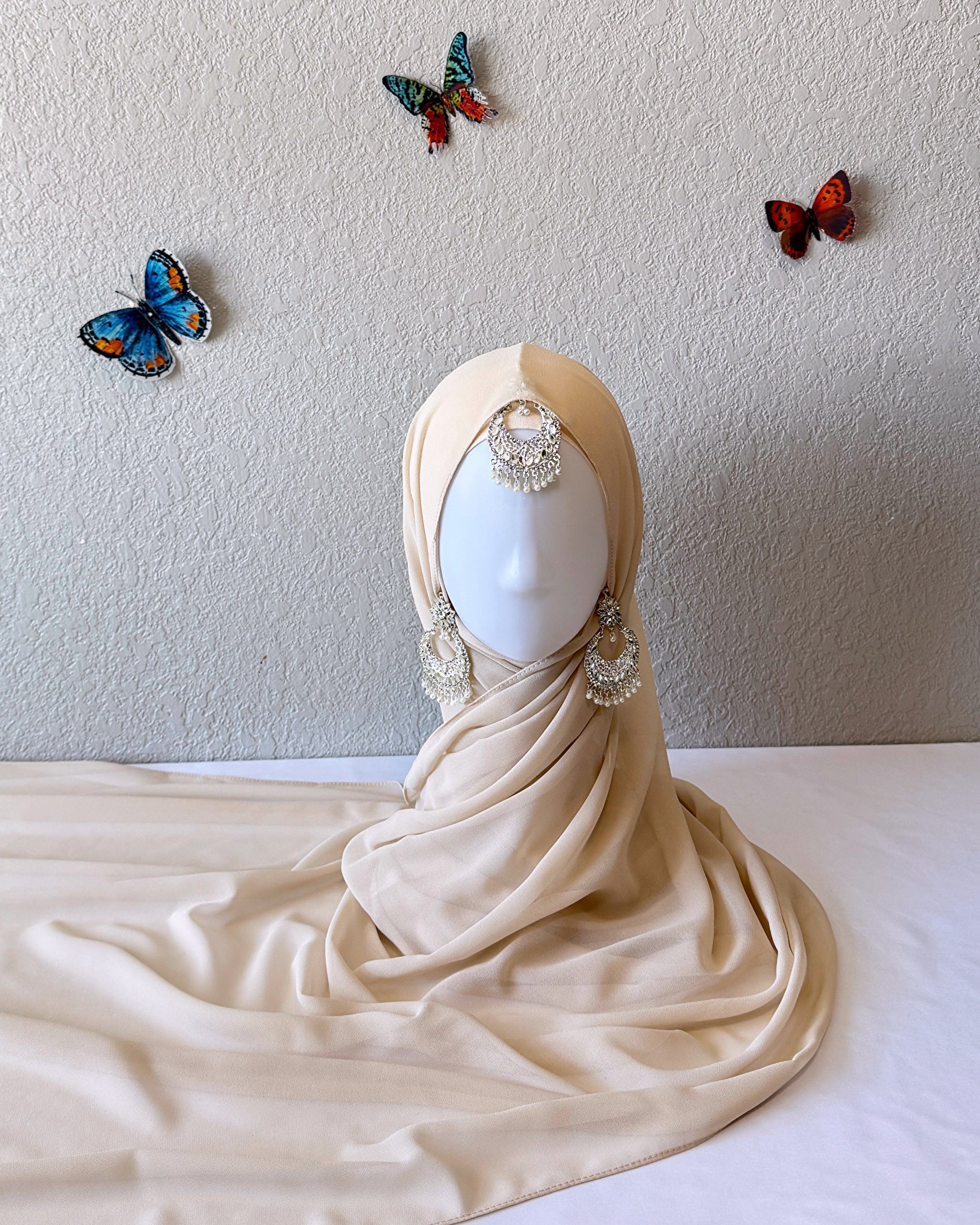 ♡ Premium Georgette Chiffon Hijab ♡