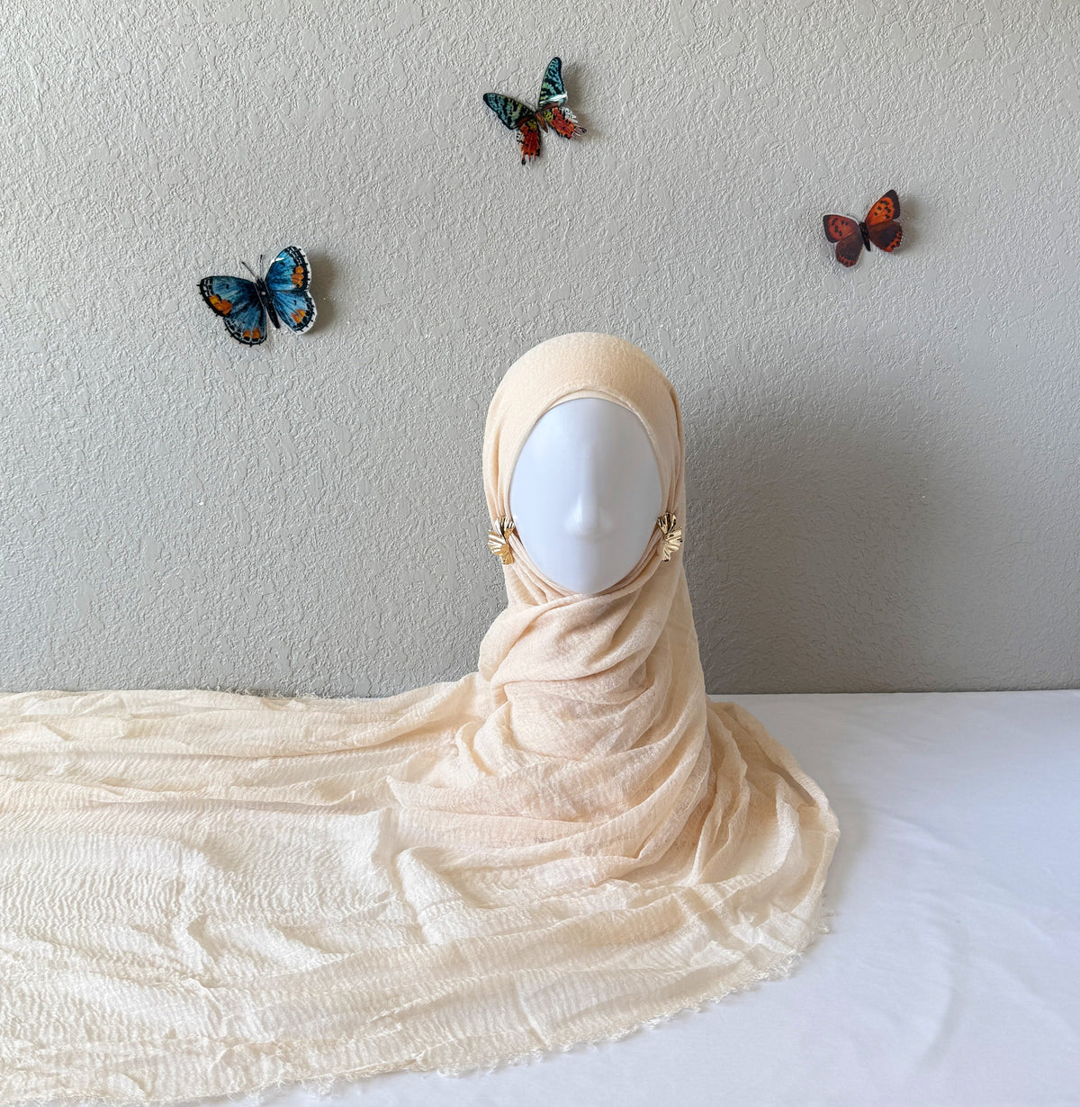 ♡Premium Crinkle Cotton Hijab♡