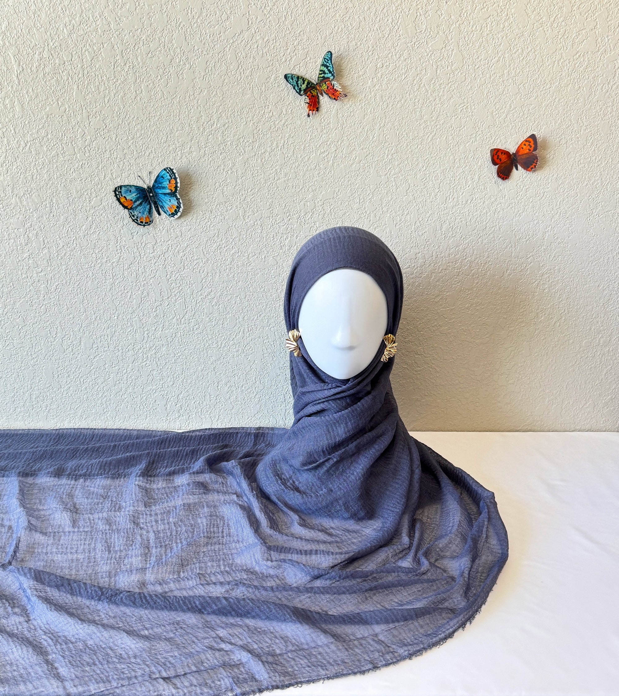 ♡Premium Crinkle Cotton Hijab♡