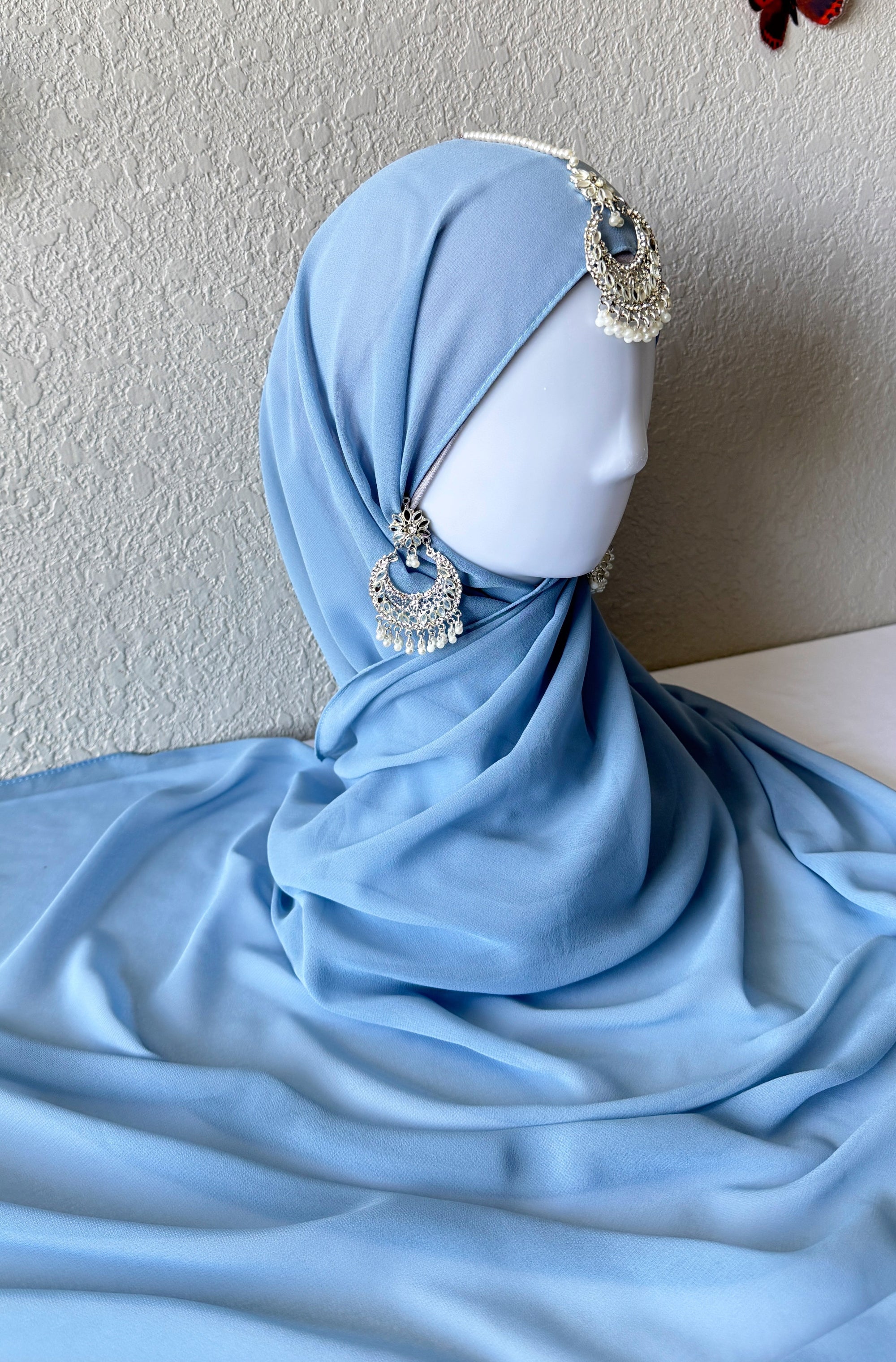 ♡ Premium Georgette Chiffon Hijab ♡