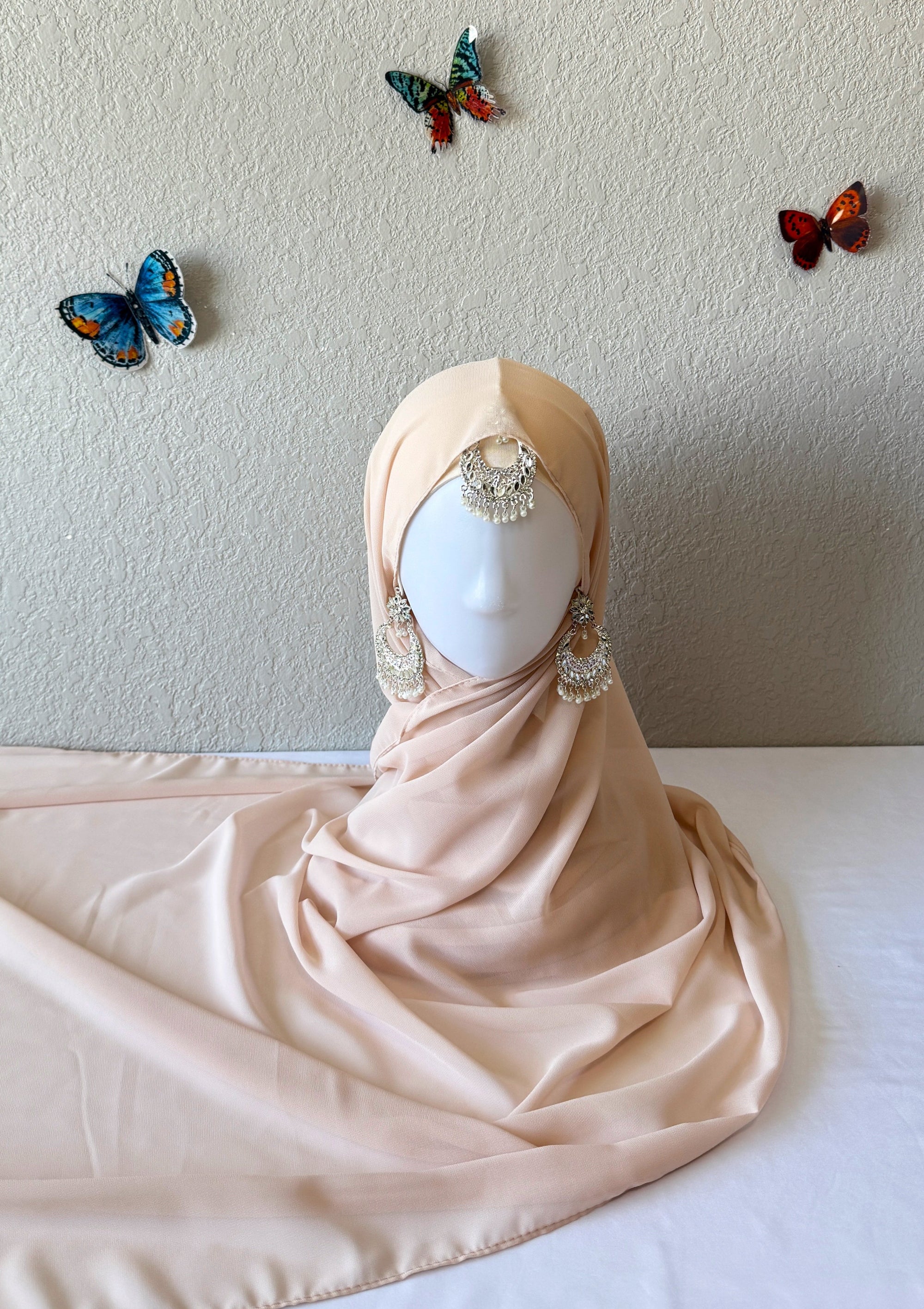 ♡ Premium Georgette Chiffon Hijab ♡