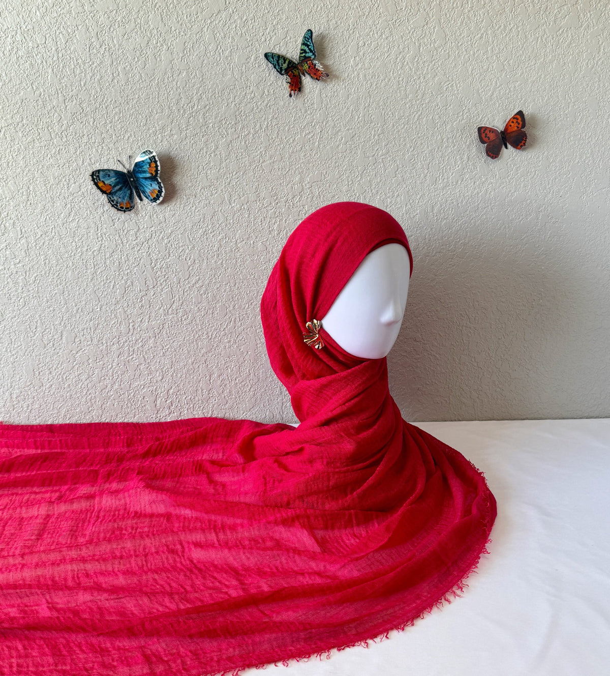 ♡Premium Crinkle Cotton Hijab♡
