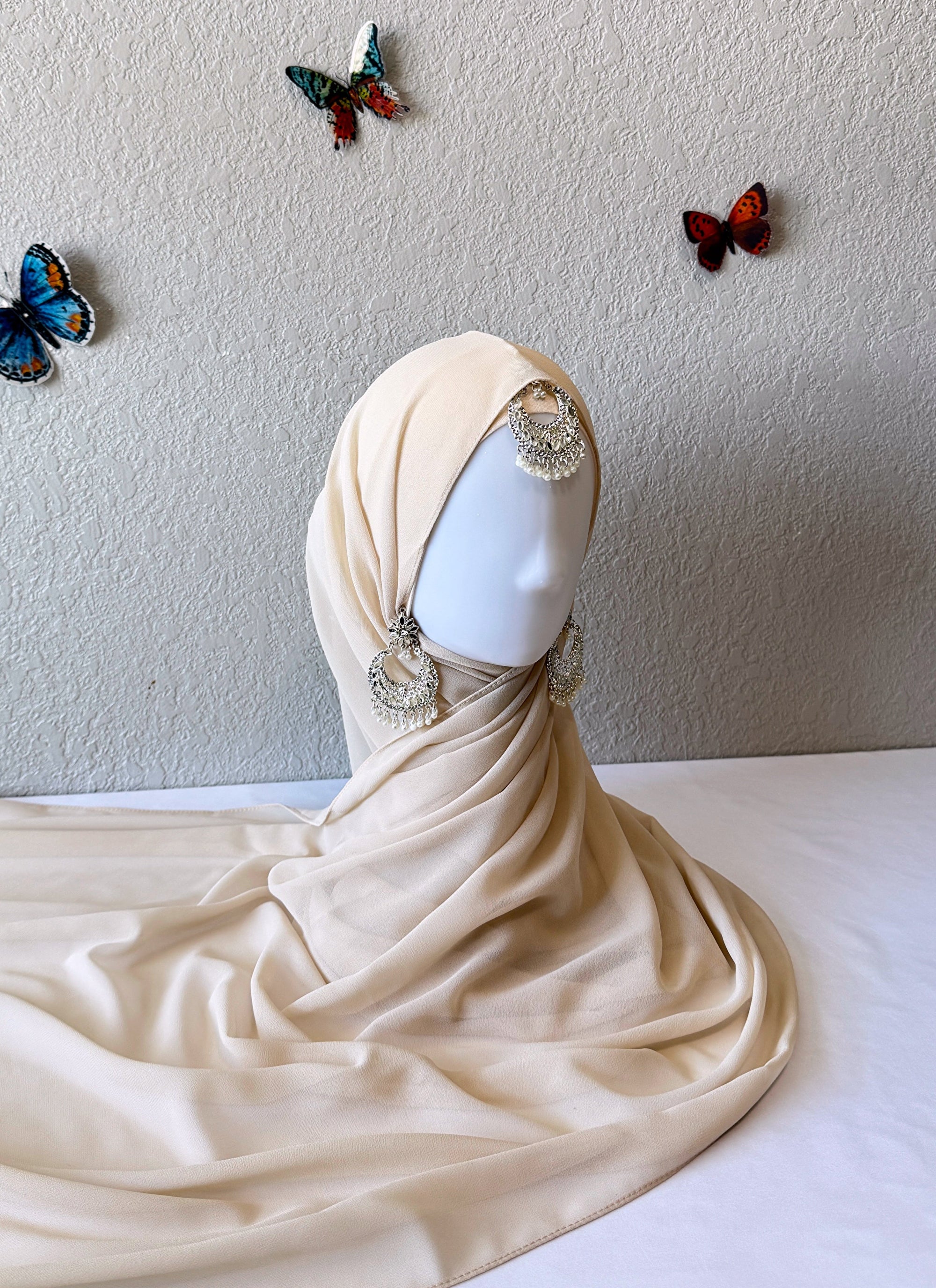 ♡ Premium Georgette Chiffon Hijab ♡
