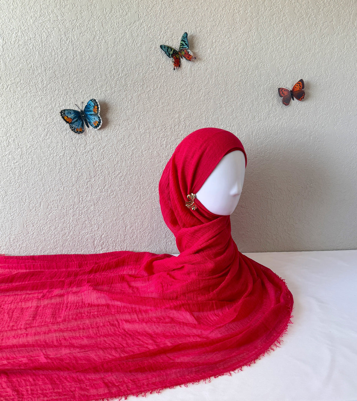 ♡Premium Crinkle Cotton Hijab♡