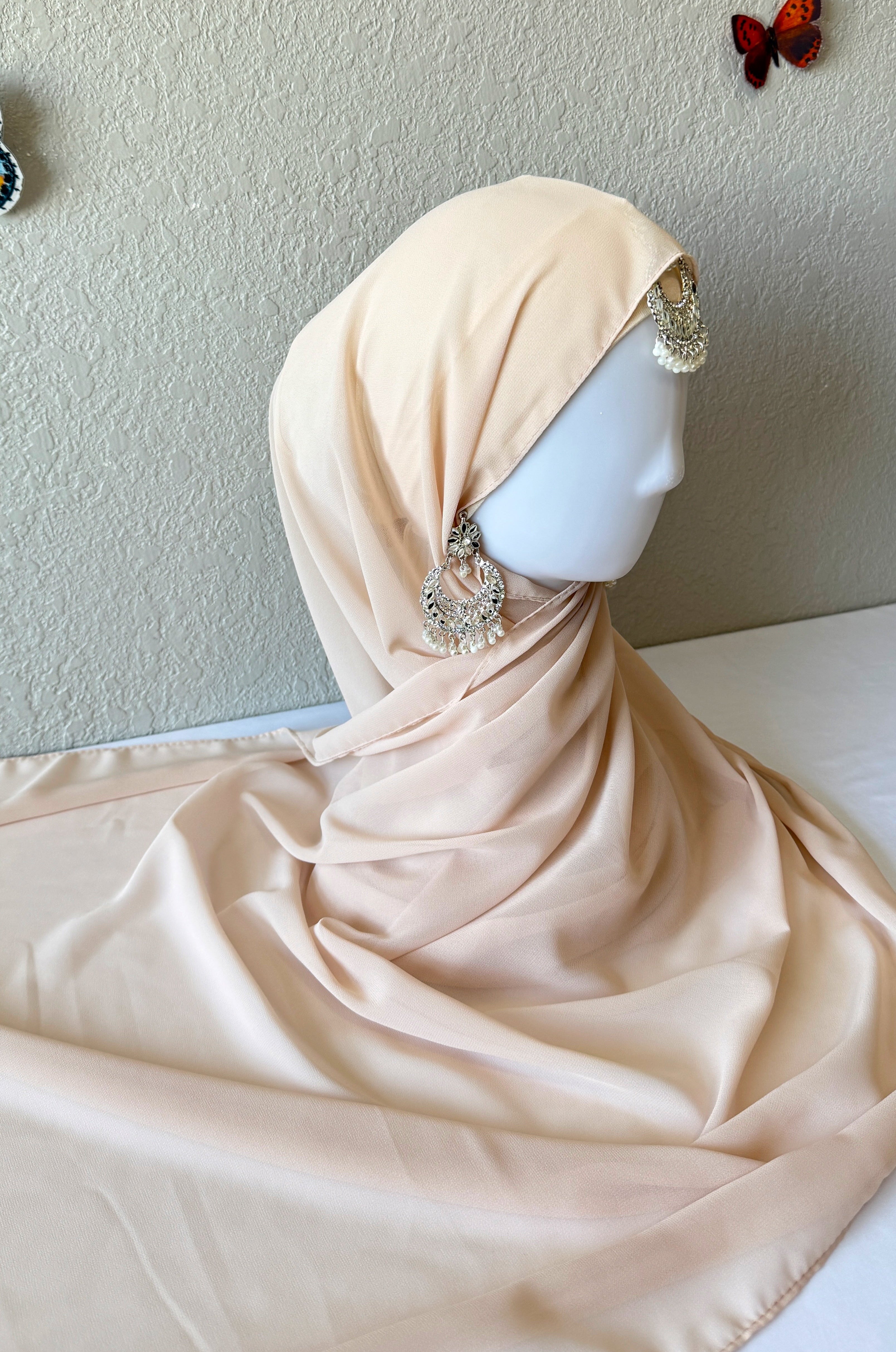 ♡ Premium Georgette Chiffon Hijab ♡
