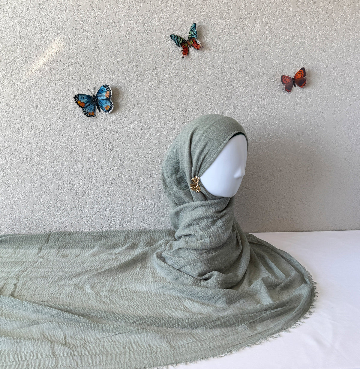 ♡Premium Crinkle Cotton Hijab♡