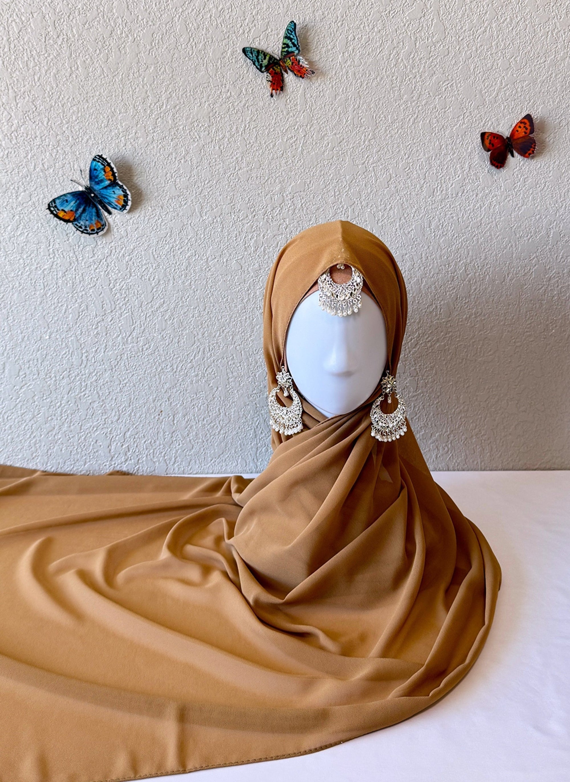 ♡ Premium Georgette Chiffon Hijab ♡