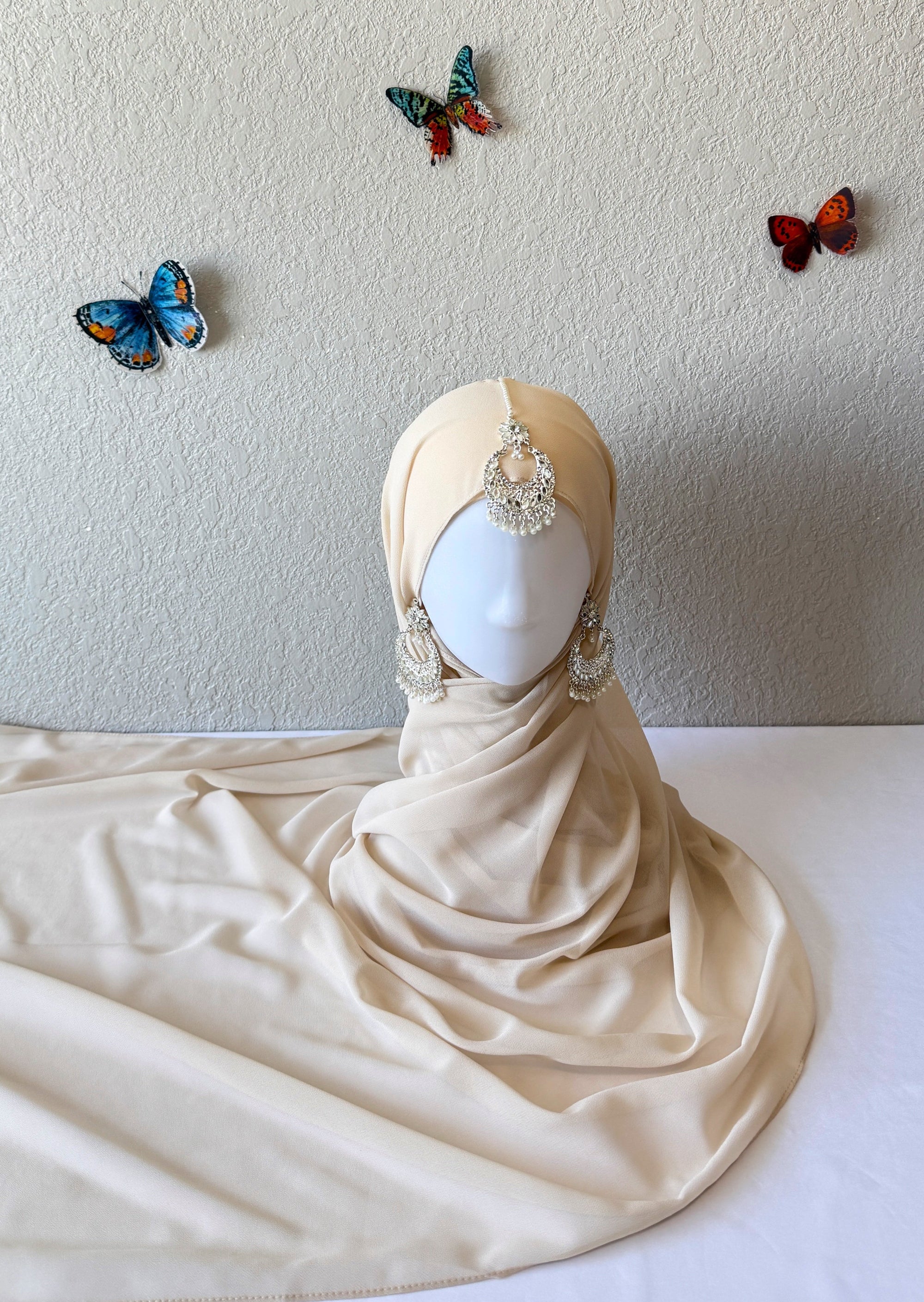 ♡ Premium Georgette Chiffon Hijab ♡