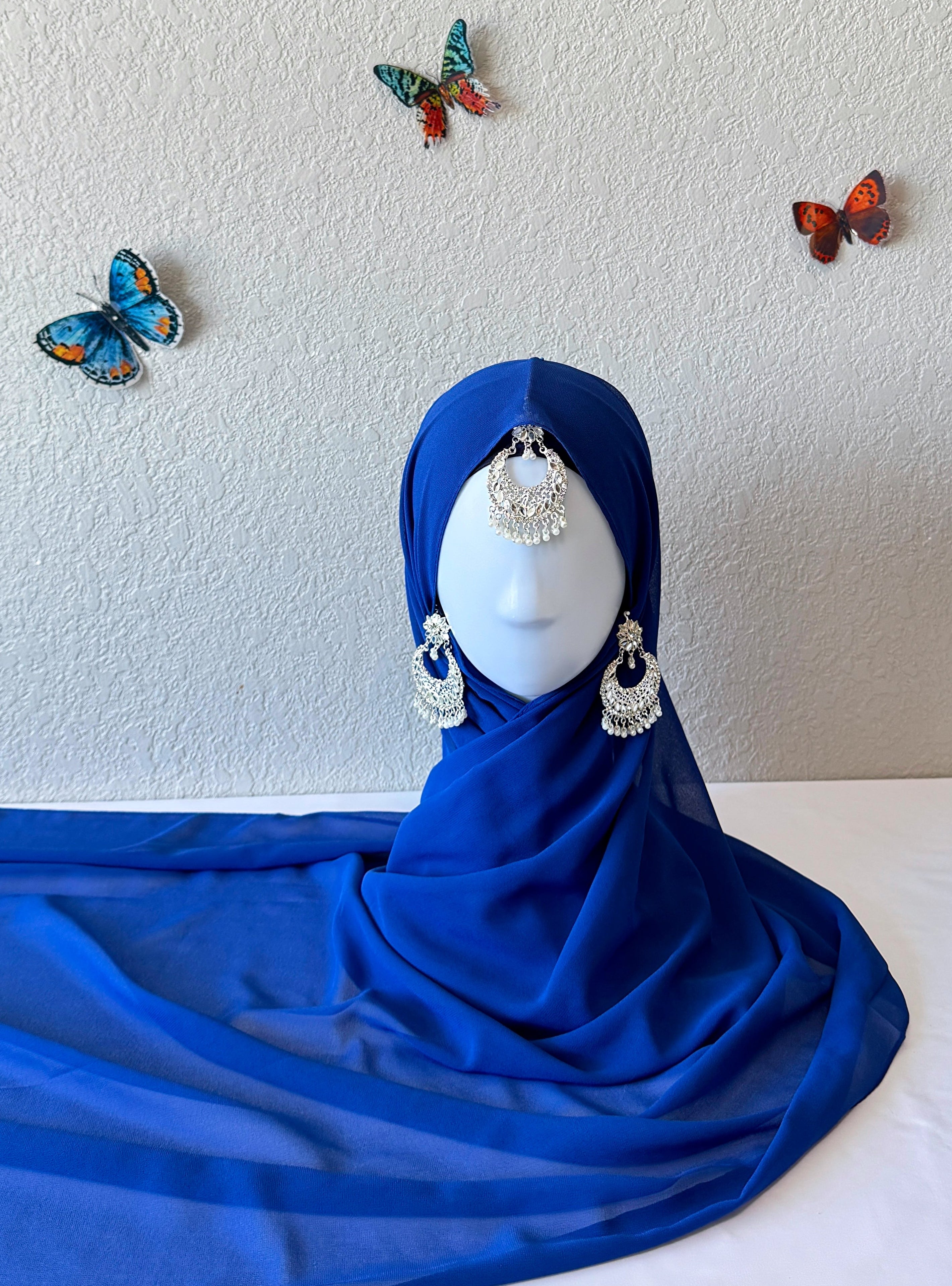 ♡ Premium Georgette Chiffon Hijab ♡